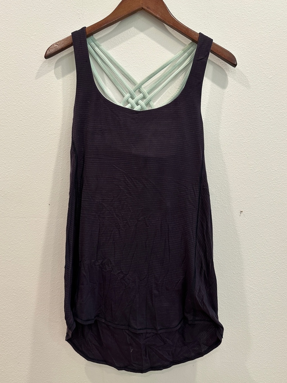 Lululemon Athletica Wild Tank Scoop Neck Strappy Tank Top women’s size 8
